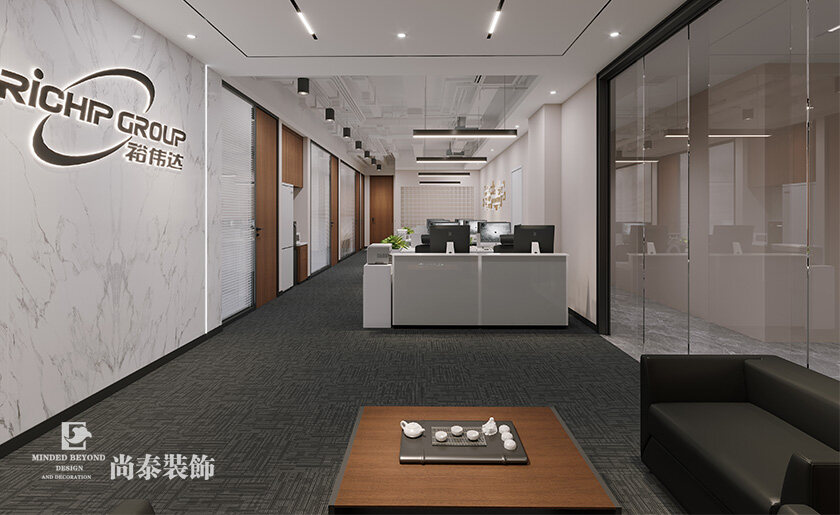 深圳办公室装修,办公室设计,写字楼装修,汉国中心