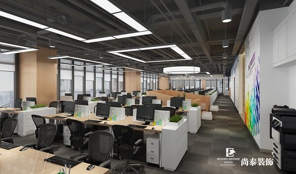 深圳办公室装修,尚泰装饰,国信证券