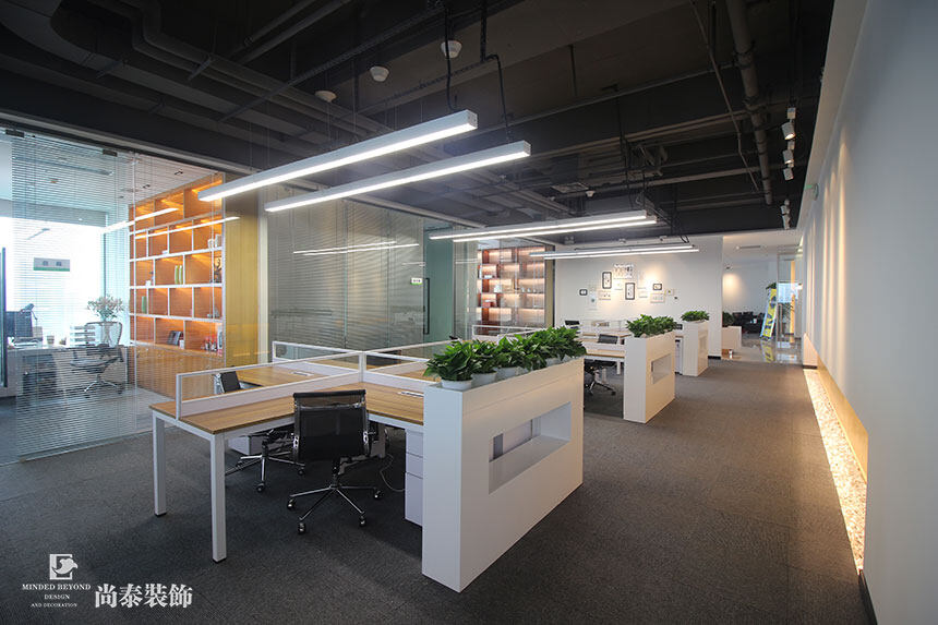 珈伟股份,深圳办公室装修实景,尚泰装饰集团