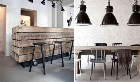 简约餐厅风格桌椅