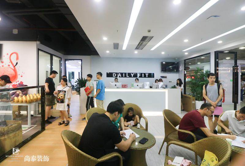 健身会所装修设计实拍图