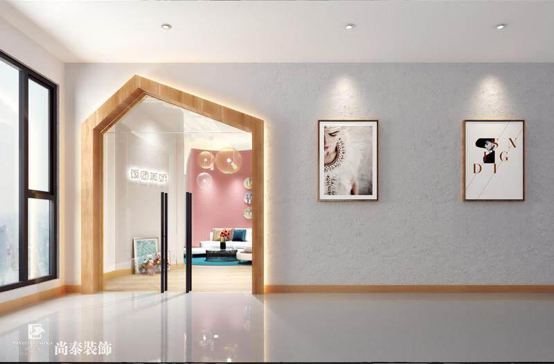 美容院门头装修效果图 美容院门头装修效果图