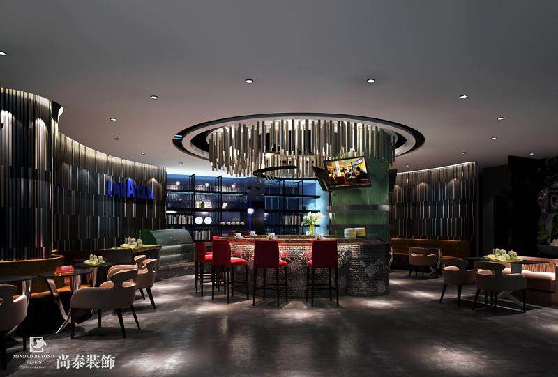 咖啡厅设计效果图