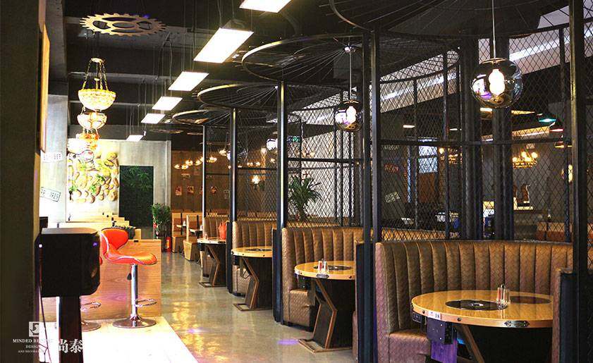 自助餐厅装修设计效果图