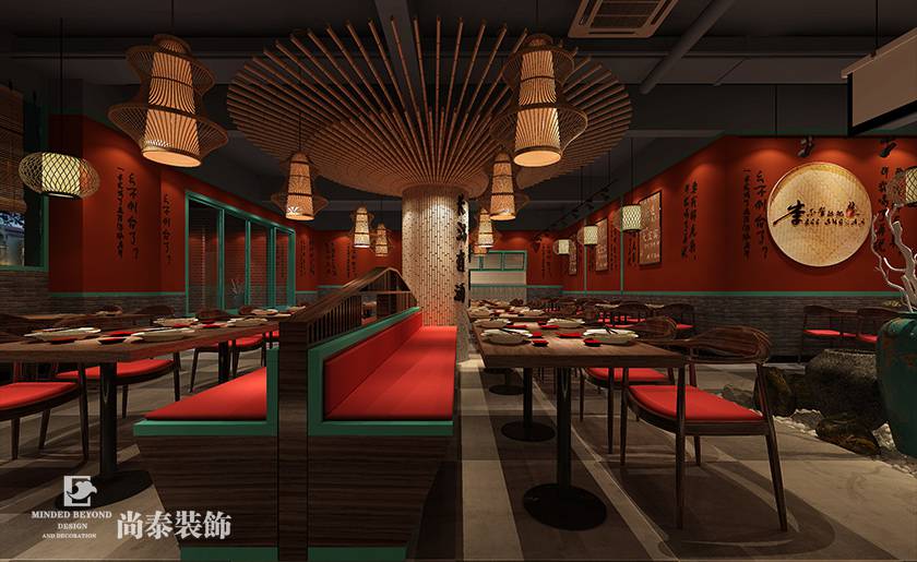 深圳餐厅装修效果图