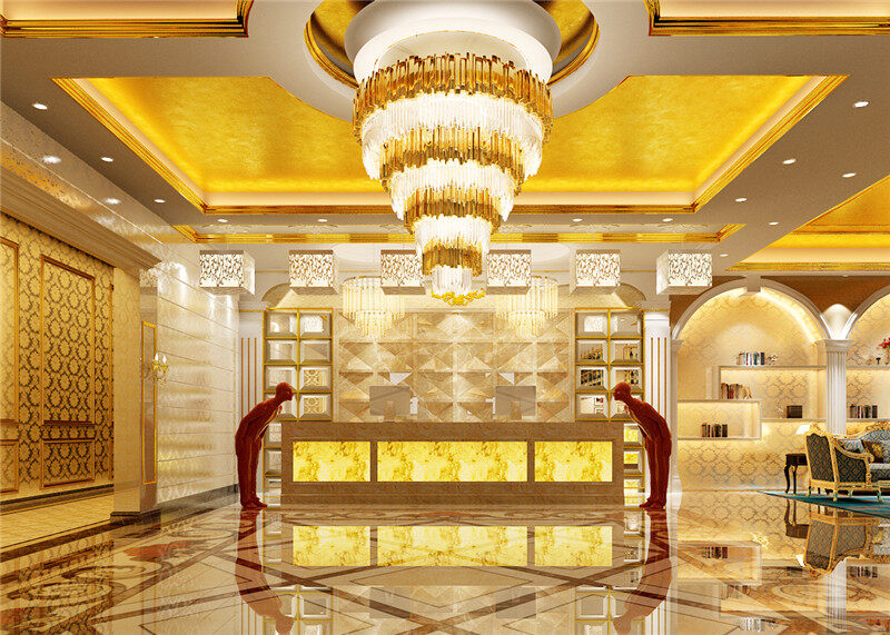 泰式会所装修效果图