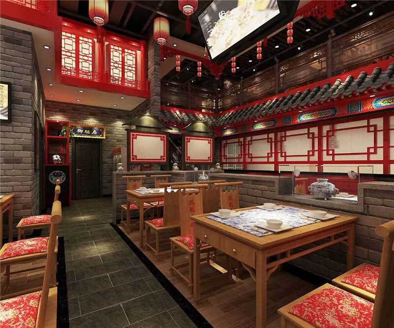 中式餐厅装修设计 中式餐厅装修设计