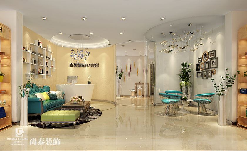 SPA会所装修效果图