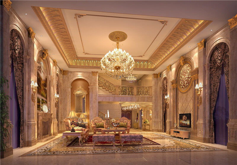 高端会所装修设计效果图