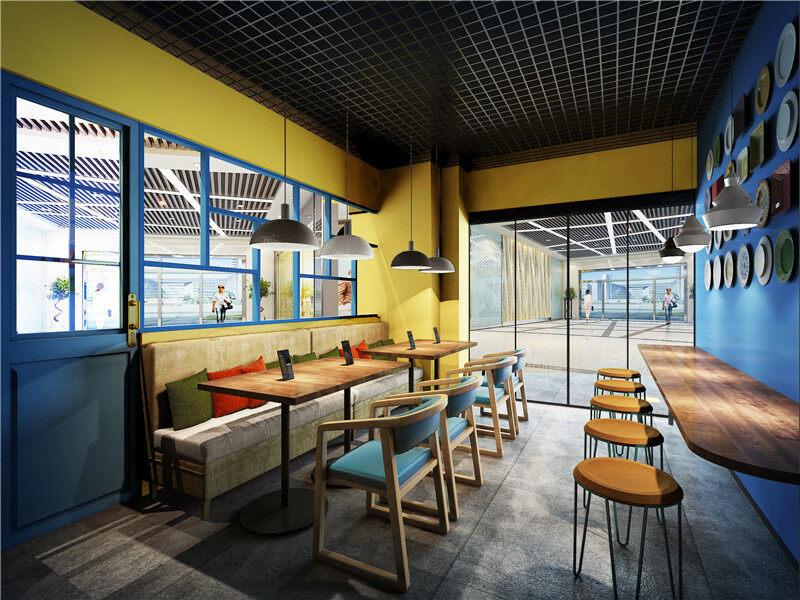 餐厅店面装修图片