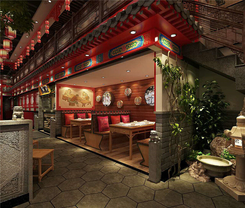 餐饮装修效果图 餐饮装修效果图