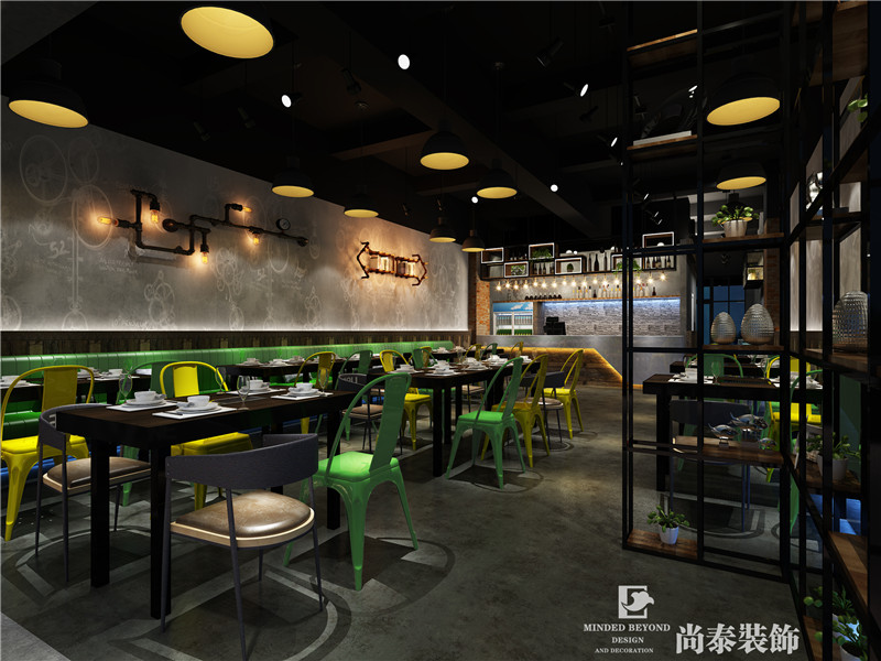 餐饮店面装修效果图