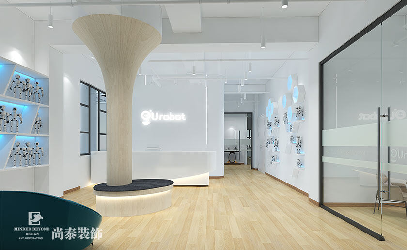 IT科技公司办公室,办公室装修设计