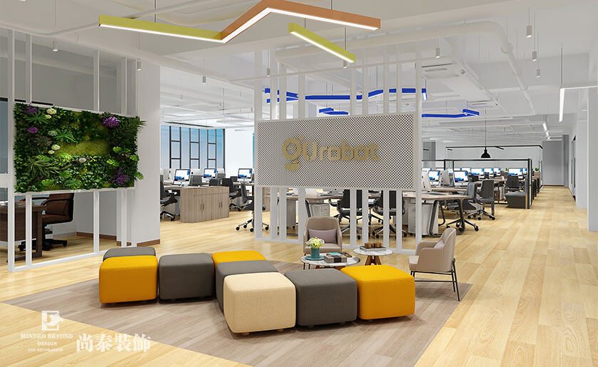 IT科技公司办公室,办公室装修设计