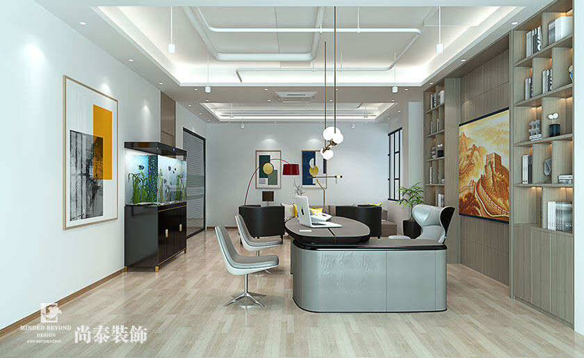 IT科技公司办公室,办公室装修设计