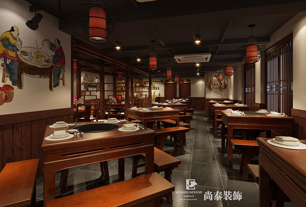 小型餐饮装修效果图