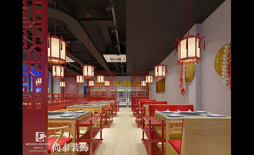 新中式风格餐饮装修设计图片 新中式风格餐饮装修设计图片