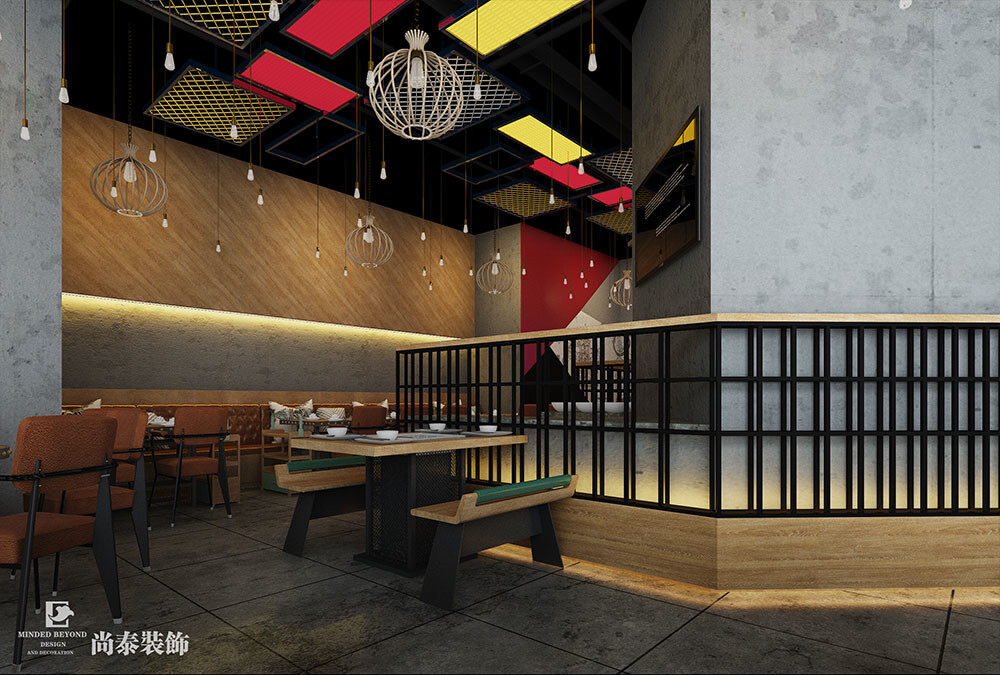 餐饮店装修效果图 餐饮店装修效果图