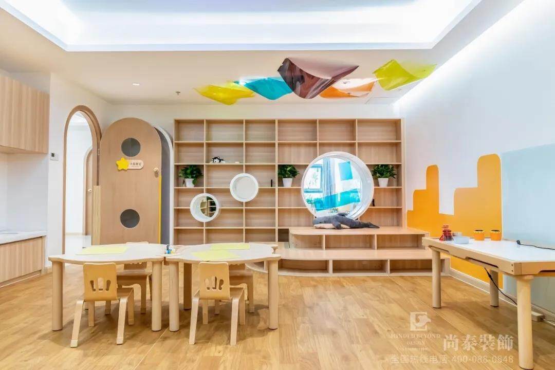 幼儿教育空间墙面设计效果图