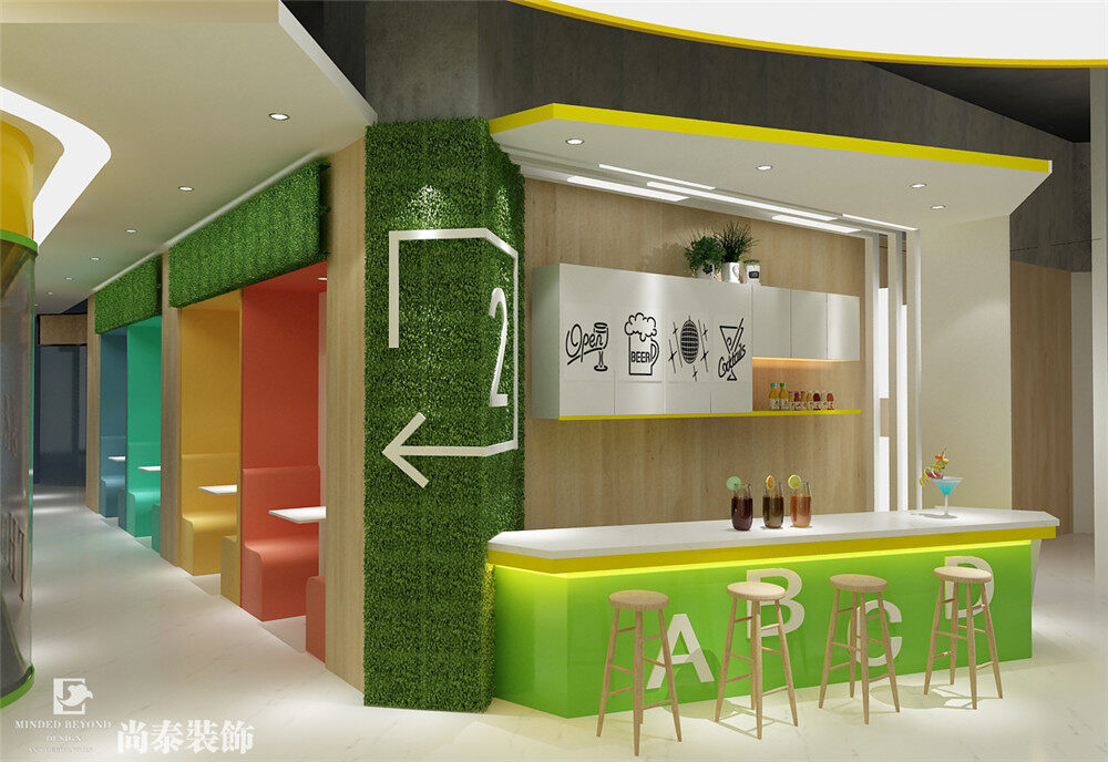 教育培训机构装修效果图