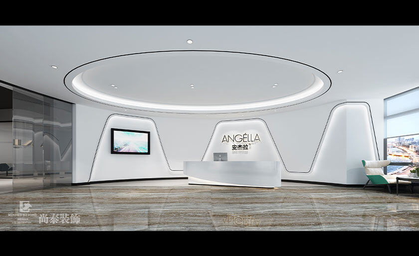 3600㎡新兴直播公司办公室装修设计 | 安杰拉科技-办公室装修-尚泰装饰设计