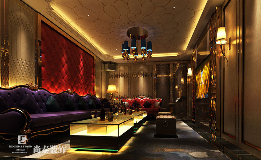 商务会所装修风格效果图