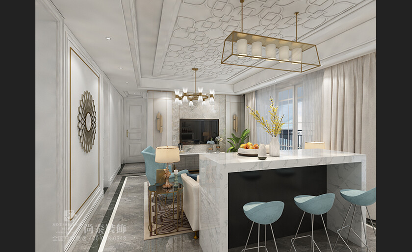 客厅吊顶效果图