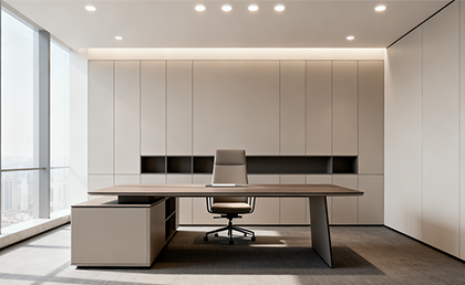 极简风办公室装修：尚泰装饰的高效空间方案
