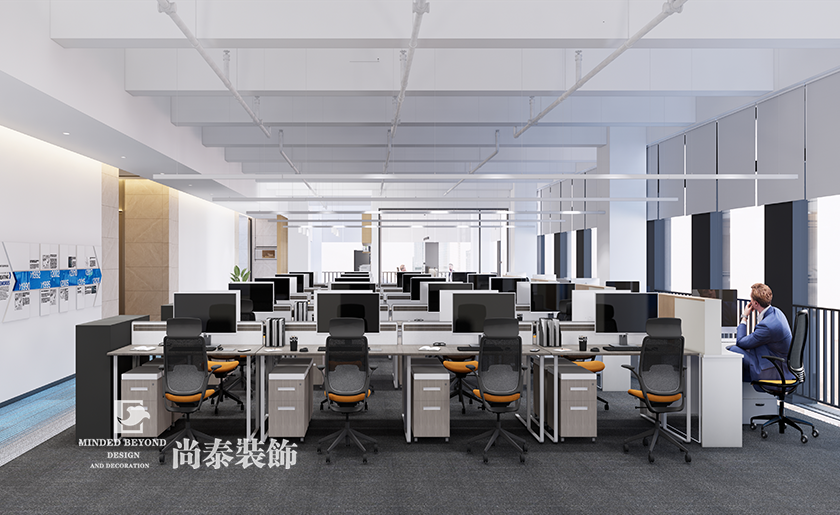 办公室装修,尚泰装饰,写字楼装修