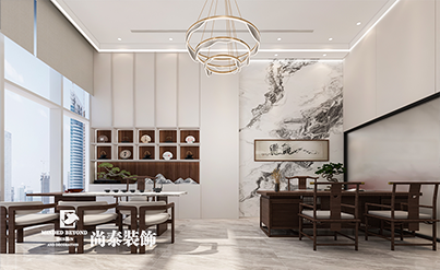 深圳南山区电气公司办公室装修设计效果