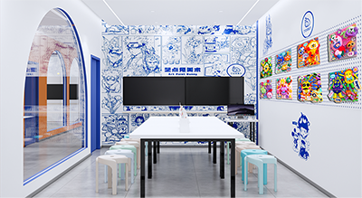 深圳宝安区教育培训公司办公室装修设计效果