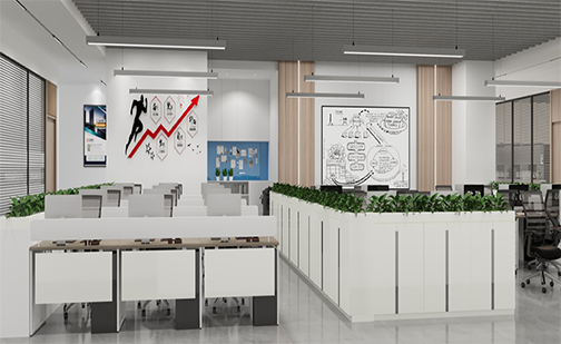 10万装出50万效果，尚泰装饰打造颜值暴击办公室